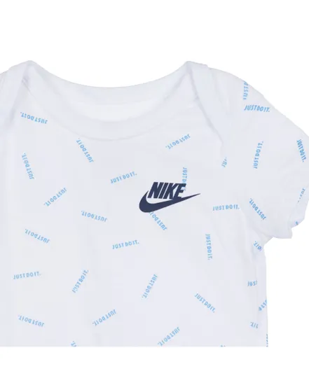 Ensemble de survetement + body Bébé NKB JDI TOSS 3PC FZ PANT SET Bleu