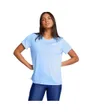 T-shirt MC Femme TECH SSC- TWIST Bleu