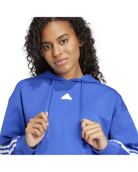 Sweat à capuche Femme W FI 3S OH HD Bleu