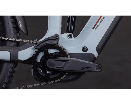 VTT tout suspendu électrique STEREO HYBRID ONE44 PRO 800 Gris/Orange