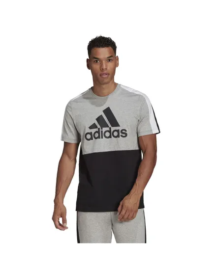 T shirt manches courtes Homme Adidas M CB T Gris Achat en ligne Sport 2000 ref he4334 Ref HE4334