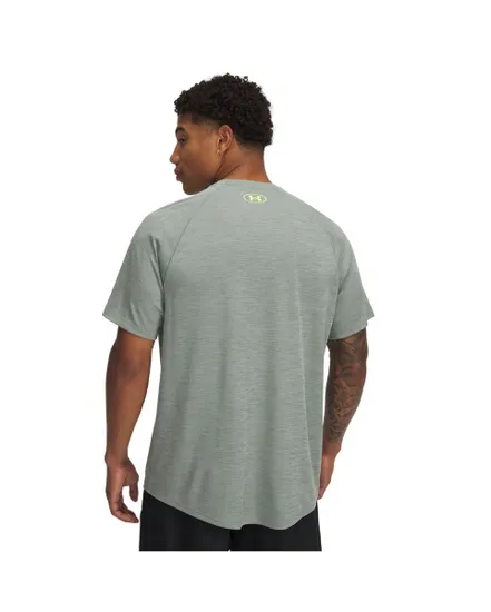 T-shirt Homme UA TECH TEXTURED SS Vert