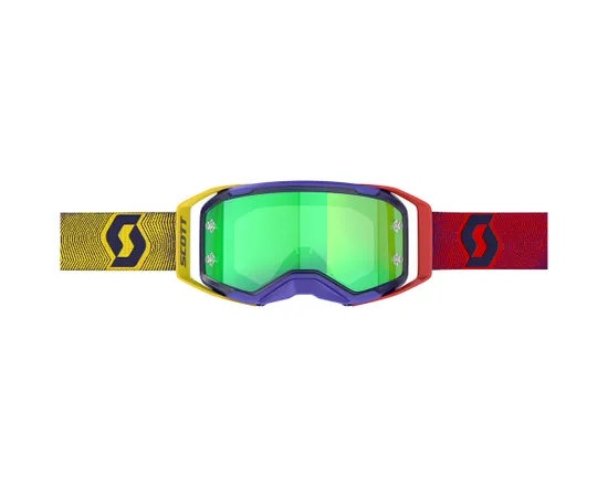 Masque Unisexe PROSPECT 2.0 Rouge/Jaune/Vert Chrome Works