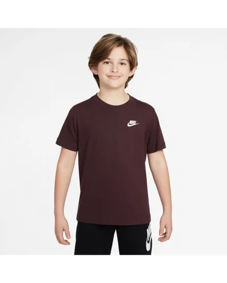 T-shirt Enfant plus agé K NSW TEE EMB FUTURA LBR Bordeaux