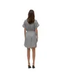 Robe Chemise Femme VMBUMPY SS Short Shirt Dress