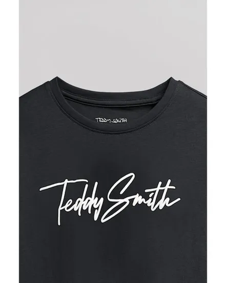 T-shirt col rond manches courtes Enfant T-EVAN MC JR Noir