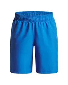 Short Enfant UA TECH WOVEN WORDMARK SHORT Bleu