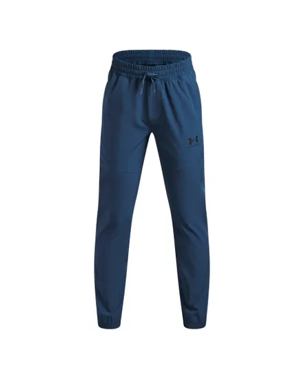 Pantalon de survetement Enfant UA VIBE WOVEN JOGGER Bleu