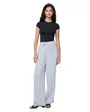Pantalon Large Femme Pcsastina Hw Wide