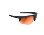 Lunettes Unisexe COMET Noir/MLC Orange Rouge