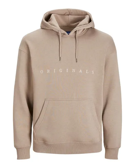 Sweatshirt à capuche manches longues Homme JORCOPENHAGEN SWEAT HOOD SN Beige