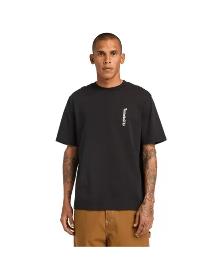 T-Shirt Homme Manches Courtes Logo Ovale Graphique
