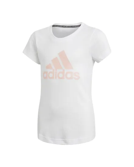 T-shirt de sport enfant YG MH BOS TEE Blanc
