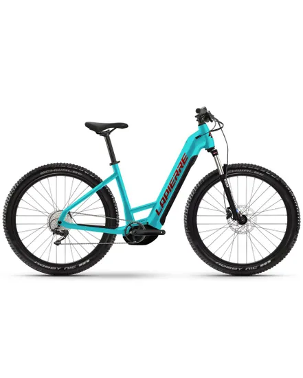 VTT électrique semi rigide Femme OVERVOLT HT 7.6 LOW Bleu