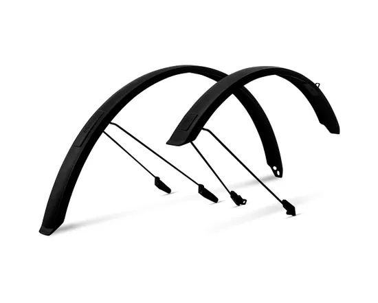 Kit de garde-boues avant/arrière 57 28 BB MOUNT 2.0 Noir