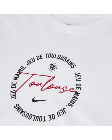 T-Shirt Homme STADE TOULOUSAIN MENS GRAPHIC TEE 1 Blanc