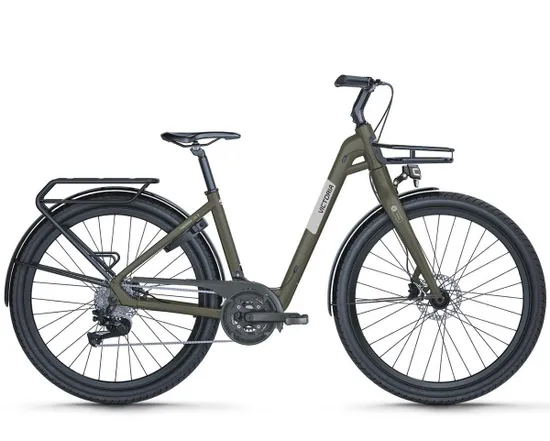 Vélo trekking Femme TREQANA XL 4 WAVE Gris