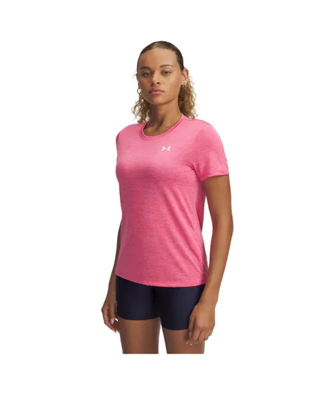 T-shirt Femme TECH SSC- TWIST Rose