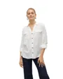 Chemise Femme VMBUMPY Manches Longues Tissé Noos