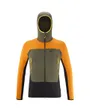 Polaire à capcuhe manches longues Homme FUSION GRID HOODIE Orange