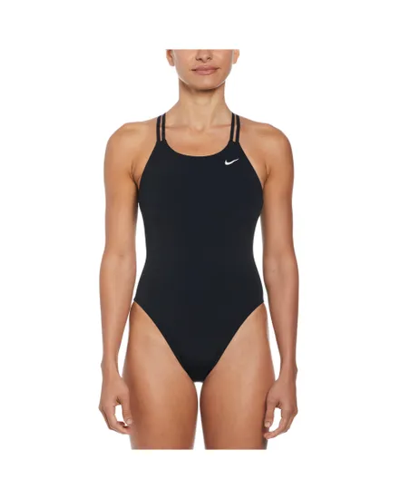 Maillot de bain Femme NIKE HYDRASTRONG SOLID Noir