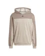 Sweat à capuche manches longues Homme M MEL HD Beige