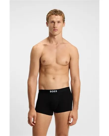 Lot de 3 boxers Homme TRUNK 3P BOSS ONE D Beige Clair