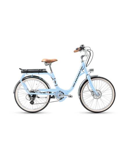 Vélo électrique urbain Unisexe ELC01 26 CENTRAL 400 Wh Bleu