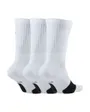 Chaussettes de basketball Unisexe U NK CREW EVERYDAY BBALL 3PR Blanc