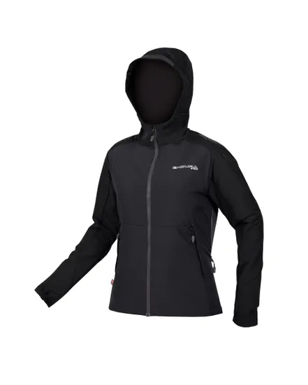 Veste softshell Femme MT500 ZERO DEGRE Noir