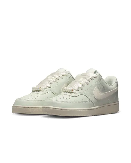 Chassures Femme W NIKE COURT VISION LO LE Gris