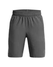Short Enfant UA TECH WOVEN WORDMARK SHORT Gris