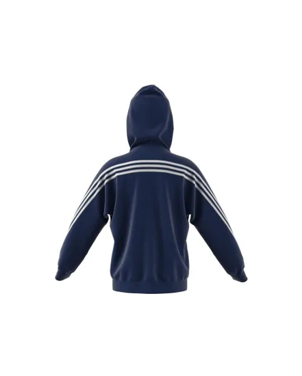 Sweat a capuche manches longues Enfant U FI 3S FZ HD Bleu