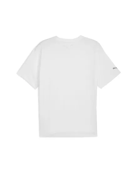 T-shirt Homme BMW MMS ESS+ LOGO TE Blanc