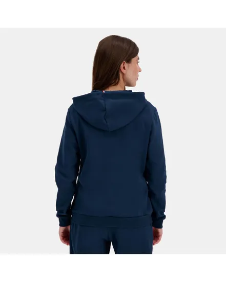 Sweart zip à capuche Femme ESS FZ HOODY N1 W Bleu