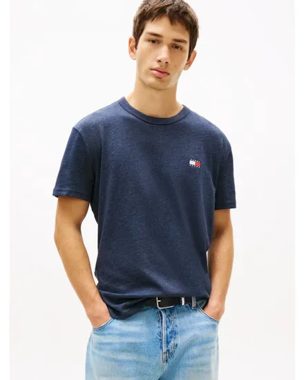 T-shirt Homme REG BADGE TEE EX Bleu Marine