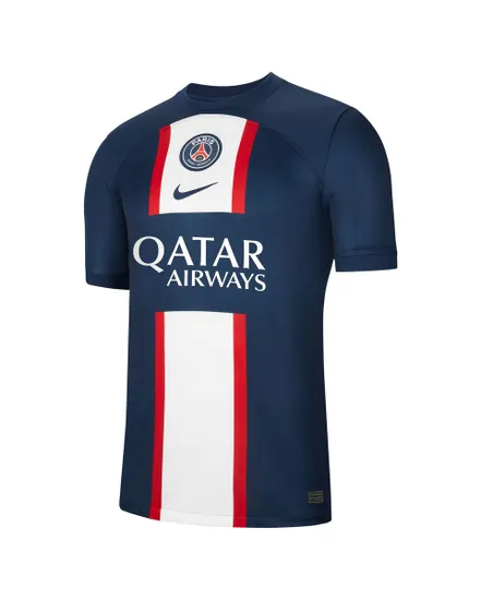 T-shirt de football Homme PSG M NK DF STAD JSY SS HM Bleu