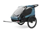 Remorque pour enfant 2 places COURIER Bleu