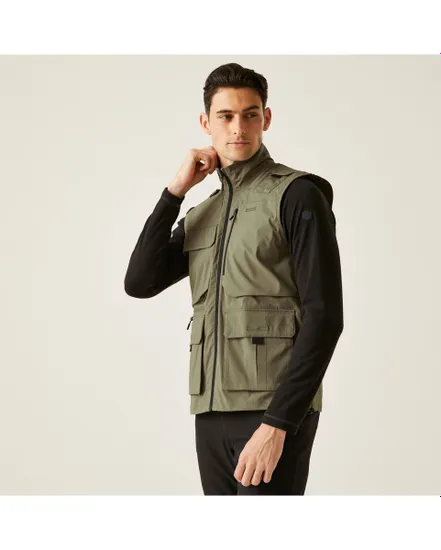 Veste sans manche Homme TRAVELPACKAWAYB/W Vert