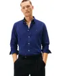 Surchemise Homme CORDUROY PRINTED SHIRT Bleu Marine
