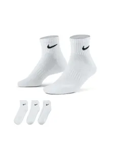 Lot de 3 paires de chaussettes Homme U NK EVERYDAY CSH ANKL 3PR 132 Blanc