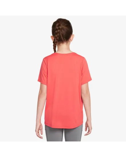 T-shirt Fille G NK DF ONE STD SS TOP HBR Rose