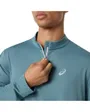 Haut d'entrainement Homme ICON LS 1/2 ZIP TOP Vert