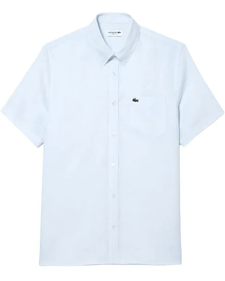 Chemise Homme Lacoste Lin Manches Courtes