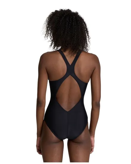 Maillot de bain Femme WOMEN S ARENA KIKKO V SWIMSUIT V BACK GRAPHIC Noir