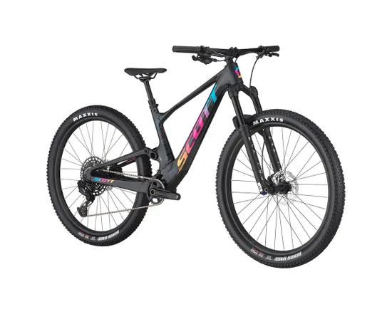 VTT tout suspendu Enfant SPARK RC 700 Noir Carbone