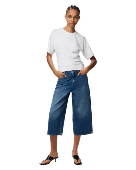 Jeans Femme Girlfriend Cropped