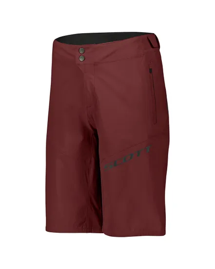 Short Homme ENDURANCE LS/FIT AVEC PAD Rouge Grenat