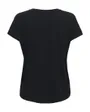 T-shirt Femme ONPAUB-MIE LIFE ON SS BAT JRS TEE Noir