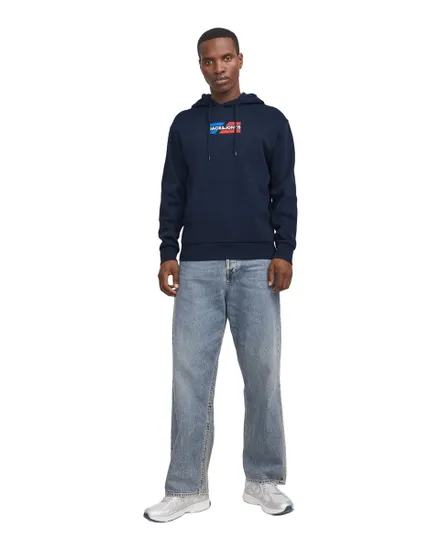 Sweat À Capuche Homme Jjcorp Graphic Sweat Hood Ln